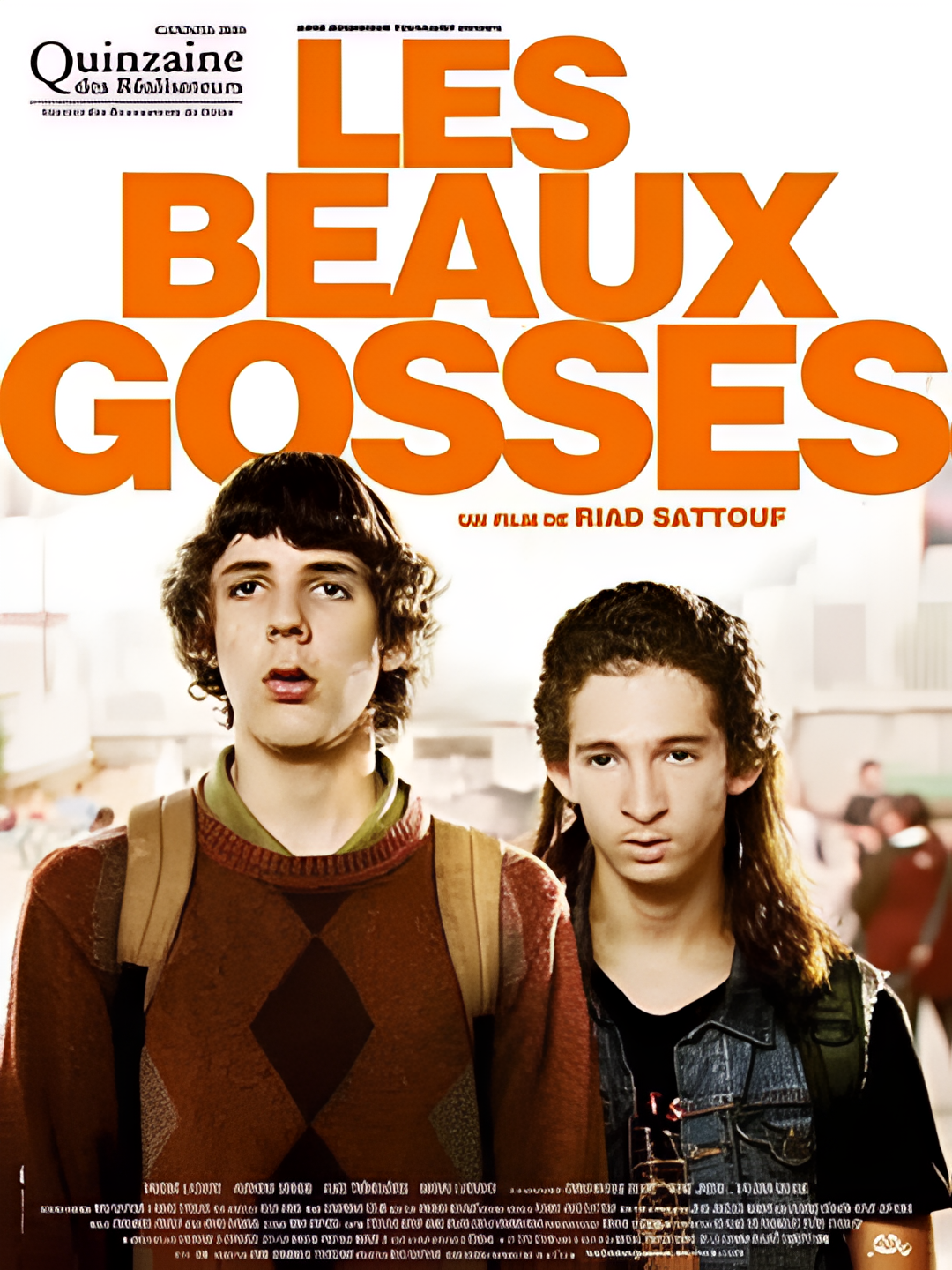 青春期的法国男孩